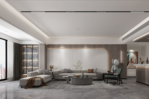 潮州市北園路8號小區(qū)現(xiàn)代簡約風(fēng)格四居室裝修案例