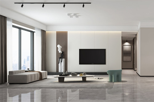 ?？谑邪埞F(xiàn)代簡(jiǎn)約風(fēng)格三居室裝修案例