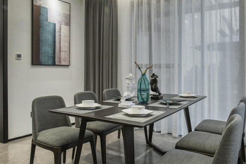 ?？谑袕V昌花苑現(xiàn)代簡(jiǎn)約風(fēng)格別墅裝修案例