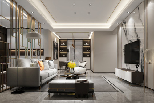 ?？?01-200平米輕奢風(fēng)格南海幸福城裝修設(shè)計案例