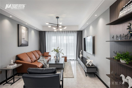 常州市紅梅新村現(xiàn)代簡(jiǎn)約風(fēng)格三居室裝修案例