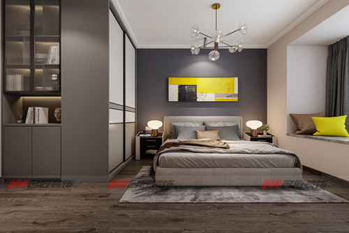 泉州市潯興華林春天現(xiàn)代簡(jiǎn)約風(fēng)格三居室裝修案例