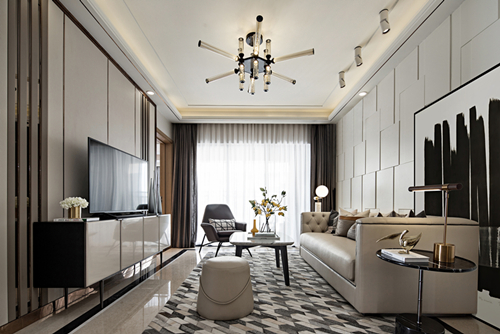 揭陽市博和城現(xiàn)代簡約風(fēng)格三居室裝修案例