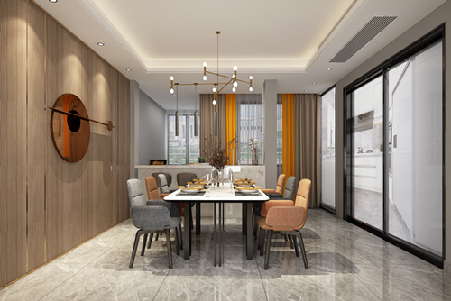 江門市百盈御泉灣現(xiàn)代風(fēng)格四居室裝修案例