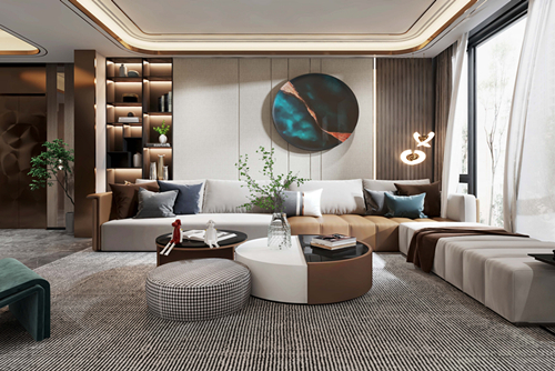 河源市安居靜苑現(xiàn)代簡約風(fēng)格四居室裝修案例