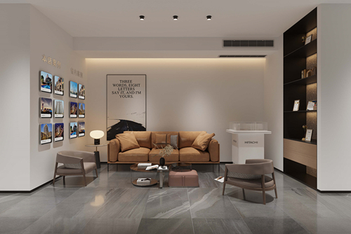 廣州市名城御景綠洲現(xiàn)代風格辦公空間裝修案例