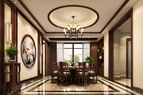 ?？谑斜＠醒牒０缎轮惺斤L(fēng)格別墅裝修案例