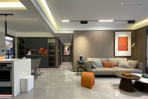 ?？谑胁擦治髟番F(xiàn)代簡約風(fēng)格平層裝修案例