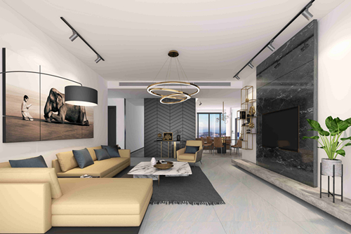 ?？谑斜趟乾F(xiàn)代簡(jiǎn)約風(fēng)格四居室裝修案例