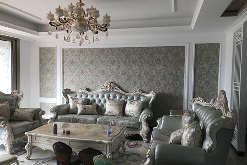 江門市翠景園歐式風格復式裝修案例