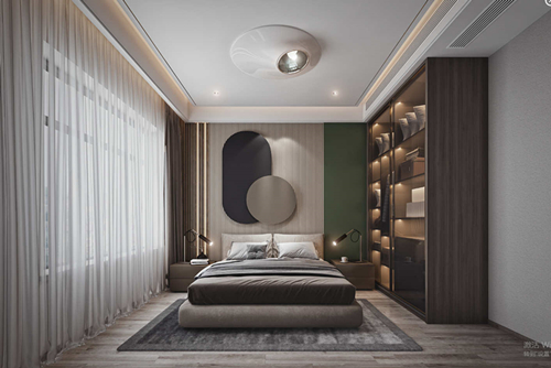 三明市昌盛花園現(xiàn)代簡(jiǎn)約風(fēng)格別墅裝修案例