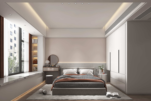 汕頭市林語苑現(xiàn)代風格三居室裝修案例