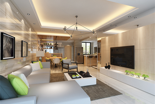 中山市雋園現(xiàn)代簡(jiǎn)約風(fēng)格三居室裝修案例