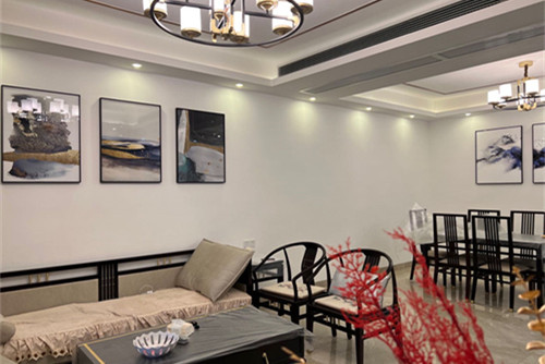 中山市健康花城現(xiàn)代簡(jiǎn)約風(fēng)格三居室裝修案例