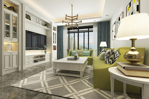 中山市麗逸花園北歐風格三居室裝修案例