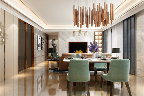 中山市萬科城市之光現(xiàn)代簡約風格四居室裝修案例