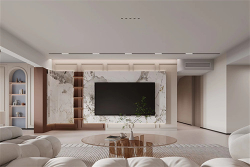 潮州市大豐園現(xiàn)代簡約風(fēng)格四居室裝修案例