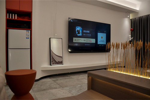 ?？谑泻？谑锎猴L(fēng)現(xiàn)代簡約風(fēng)格二居室裝修案例