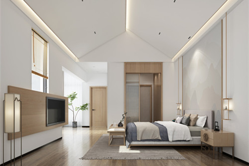 ?？谑斜＠醒牒０冬F(xiàn)代簡約風(fēng)格三居室裝修案例