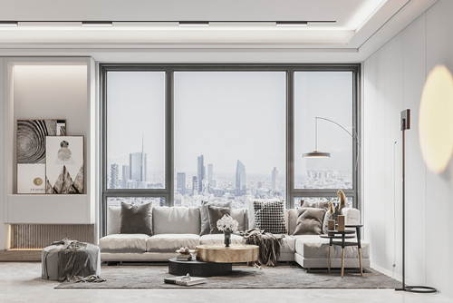 廣州市光大花園現(xiàn)代簡約風(fēng)格三居室裝修案例