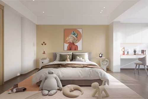 汕頭市林語苑現(xiàn)代簡約風格五居室裝修案例