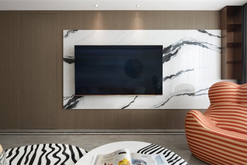 廣州市珠江帝景苑現(xiàn)代風格復式裝修案例