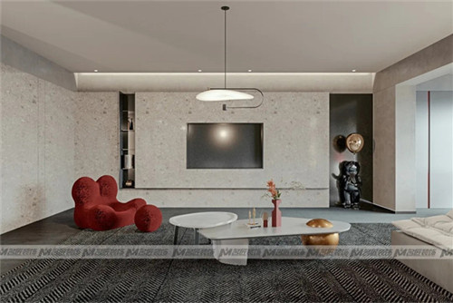 潮州市安居樓現(xiàn)代簡約風格五居室裝修案例