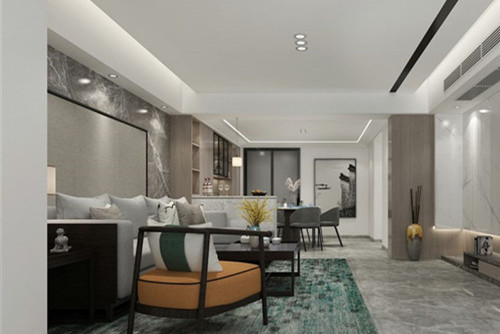 潮州市庵埠亨利路建行宿舍現(xiàn)代簡(jiǎn)約風(fēng)格四居室裝修案例