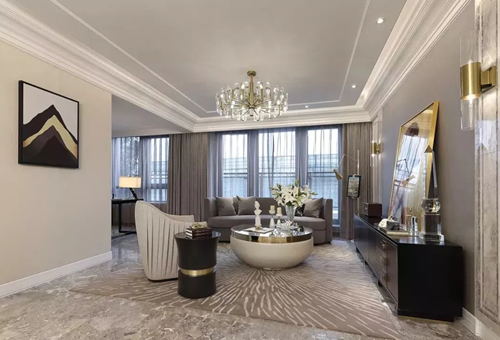 恩施101-200平米輕奢風(fēng)格福?；▓@家裝設(shè)計(jì)效果圖