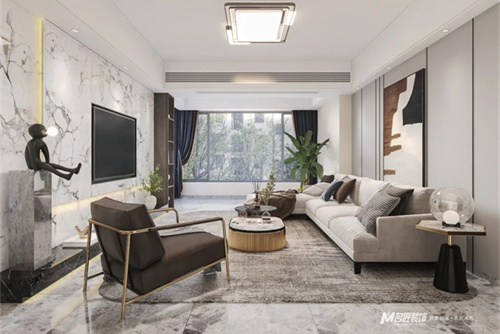 汕頭市天合名門豪庭現(xiàn)代簡約風(fēng)格四居室裝修案例