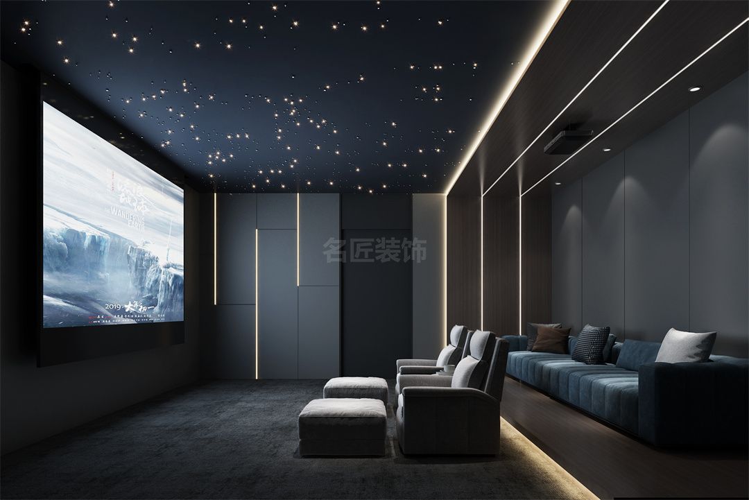 負(fù)一樓影視室