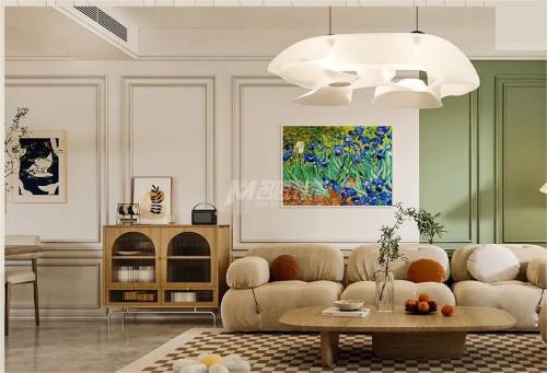 把春天搬進(jìn)家里，牛油果綠打造田園浪漫