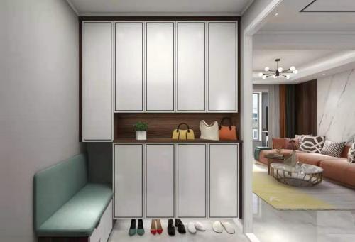 入戶鞋柜怎么裝？